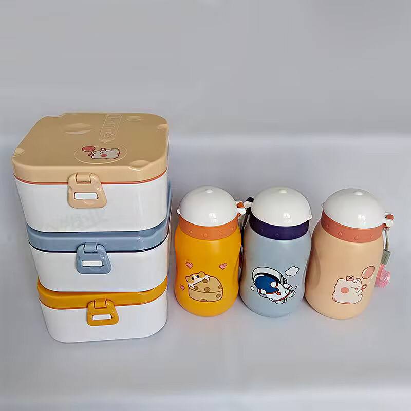 Children's Combo Lunch Box & Drinking Bottle