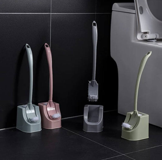 Corner Toilet Brush Set