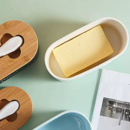 ceramic  butter dish