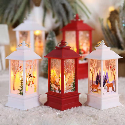 Santa Claus  Christmas  lantern