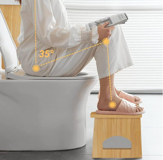 Foldable wooden toilet feet stool/office foot rest/stepped