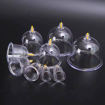 18pcs Suction Vacuum Cupping Set with 1 Manual Pump,
