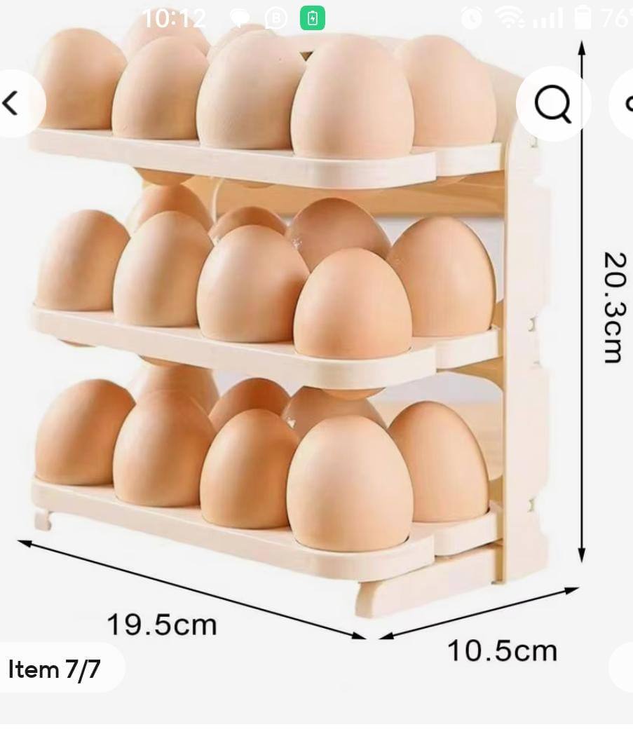 Folding egg box-24pc