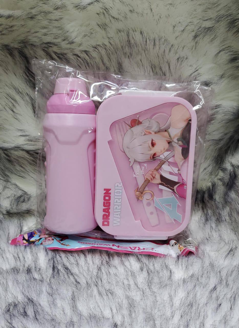 Gift pack snack set snack box {1000ml} + water bottle {500ml}