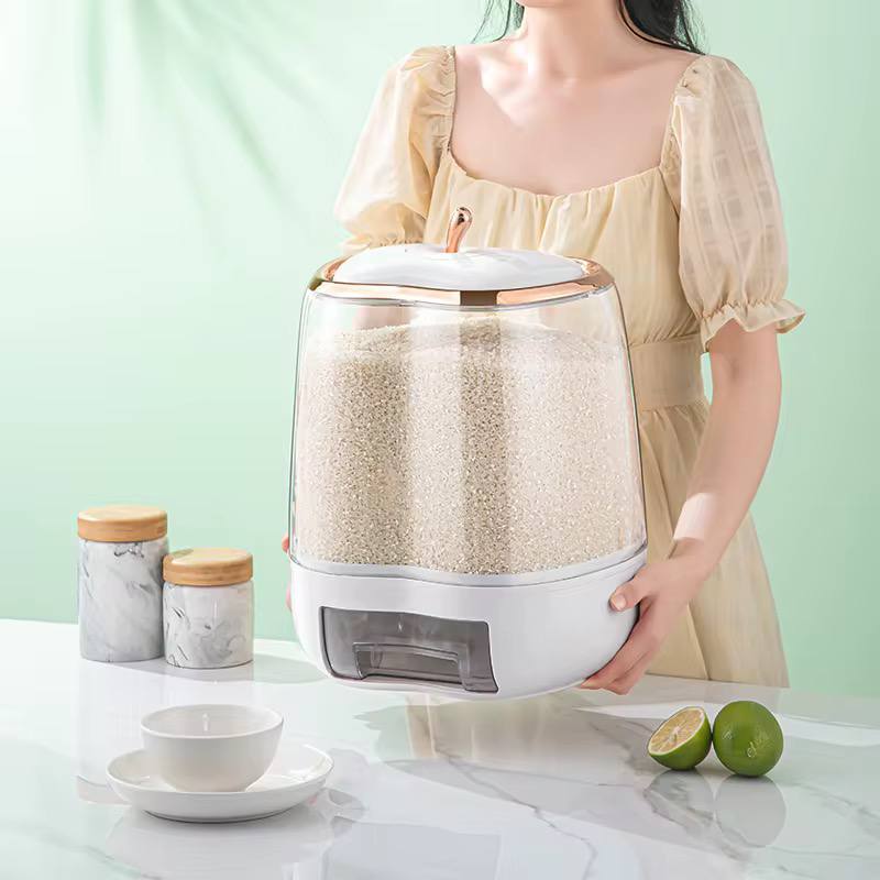 Apple shape rice dispenser