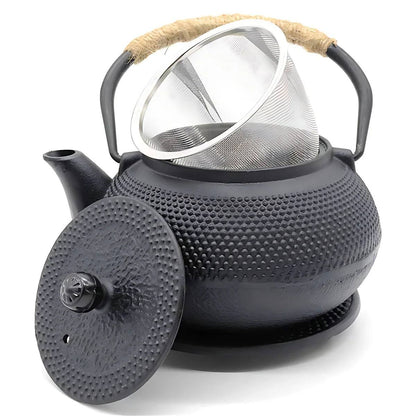 Bigger & better
1.8L original heavy duty cast iron tea pot with infuser
