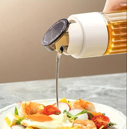 Luxury glass oil jar