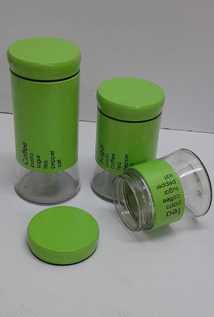 Tea, Sugar and Coffee canisters