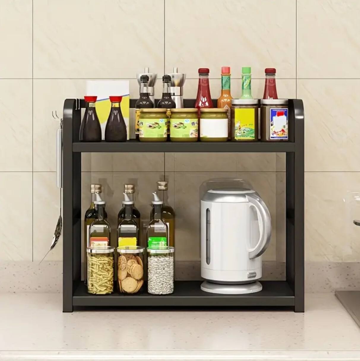 Kitchen storage rack