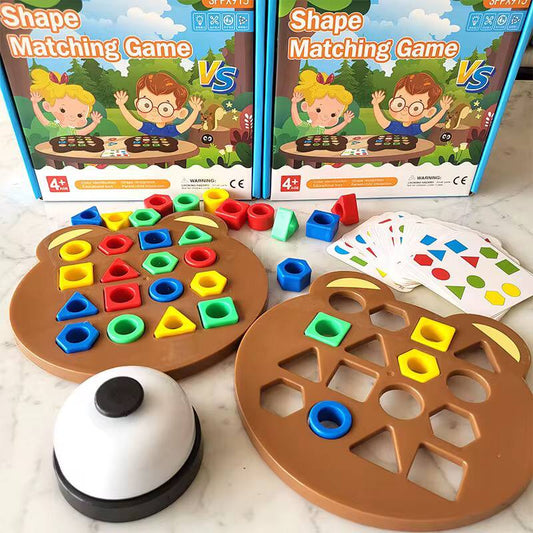 *Early Education puzzle/Shape matching Cards Game