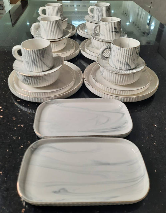 Elegant  European Porcelain Dinner set