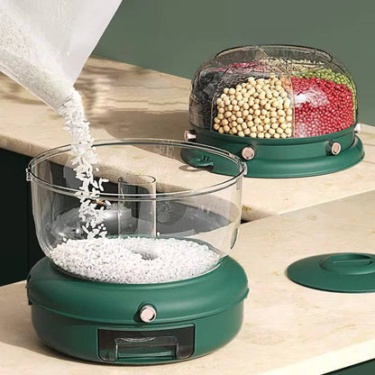 Double Compartment Cereal Dispenser