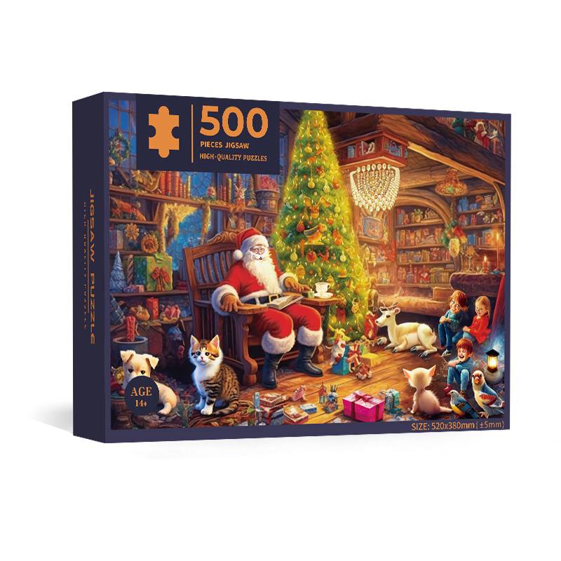 500pcs Christmas themed Jigsaw Puzzle