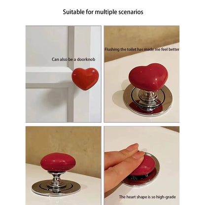 Heart Shape Toilet Presser