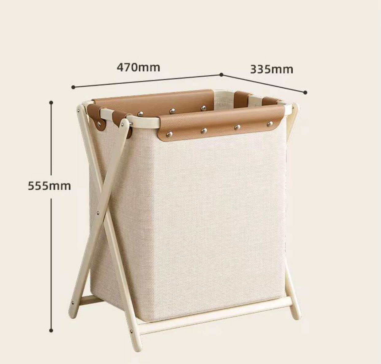 Large capacity laundry/ storage basket