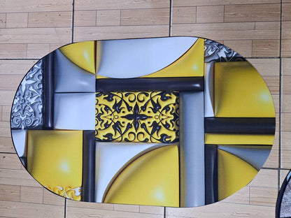OVAL BATHROOM MATS