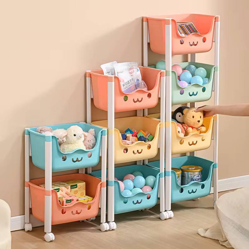 Children's toy storage rack