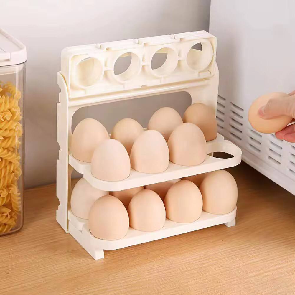 Folding egg box-24pc