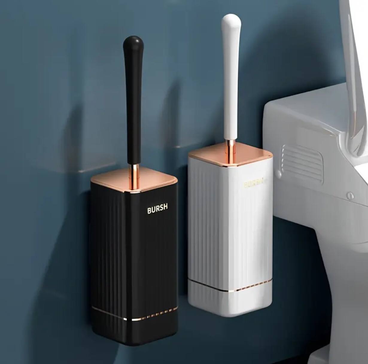 Luxury toilet brush &holder set