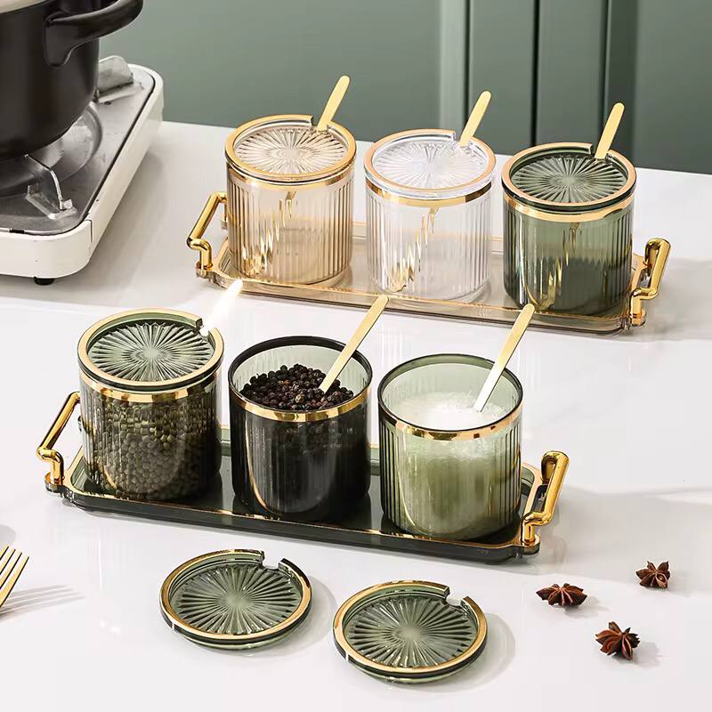 Acrylic Seasoning Box Set .