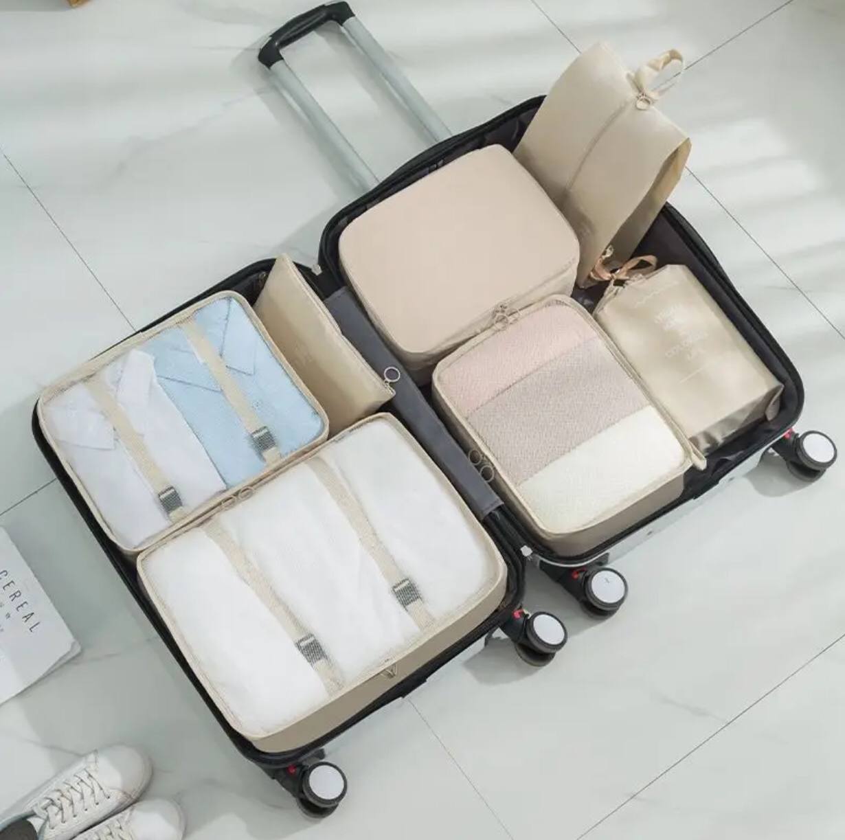 9pcs Luggage Travel Organizers For Suitcase