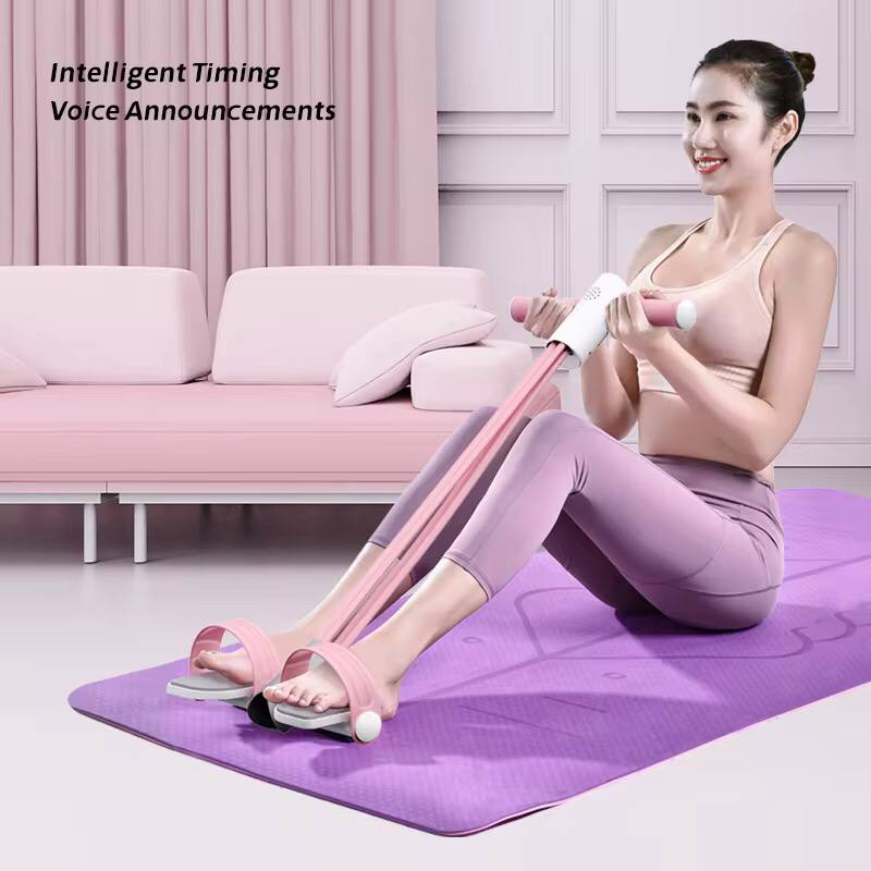 Yoga Pedal Puller Band with Timer.
