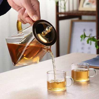 Borosilicate Glass kettle with infuser