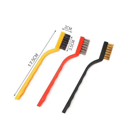 3Pcs  Cleaning Brushes Kitchen Range Hood Degreasing Decontamination Cleaning Tool Wire Small Brush