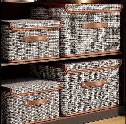 New Foldable Fabric Storage Box with Flip Lid*
M