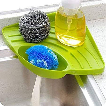 Sink top triangle silicon pad organizer