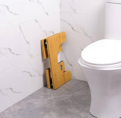 Foldable wooden toilet feet stool/office foot rest/stepped
