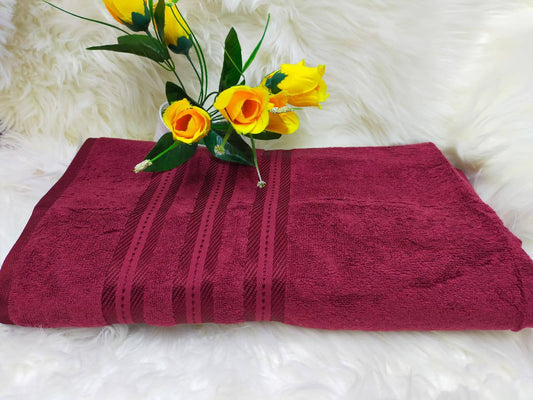 His large cotton towels