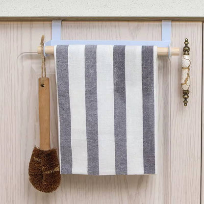 Kitchen towel rack