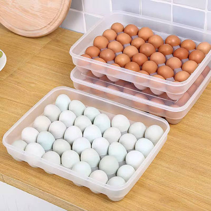 34pc egg tray with lid.