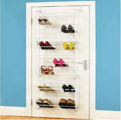 36 pairs behind the door shoe rack