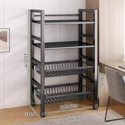 Metallic Kitchen Rack