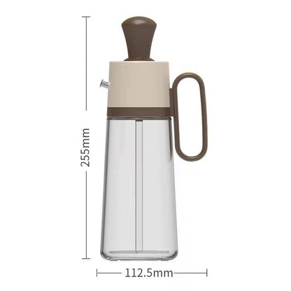 Transparent Glass Multifunctional Oil Dispenser