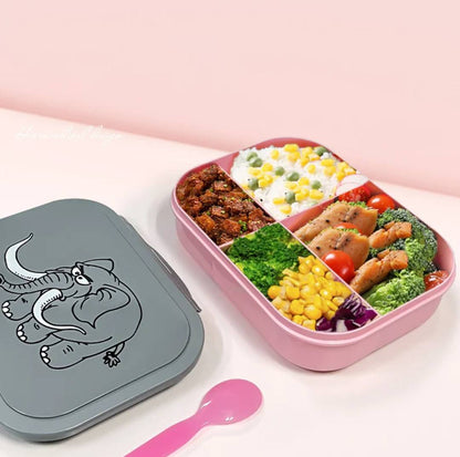 Quality durable 2in1 snack lunch box+water bottle