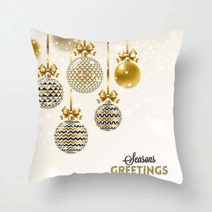 Christmas Pillow Covers (No Filler) for Christmas Decoration Throw Pillow Covers