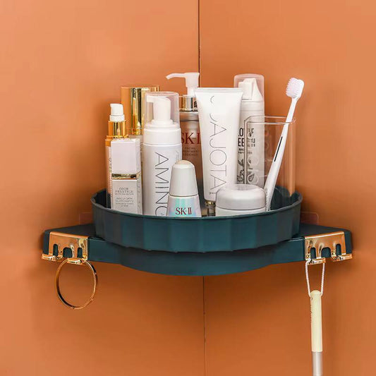 Rotating Triangle bathroom rack/ Cosmetic organizer