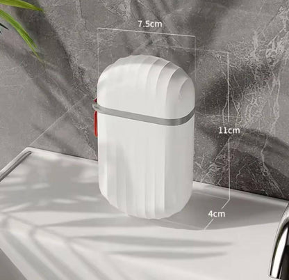 Portable travel soap holders.