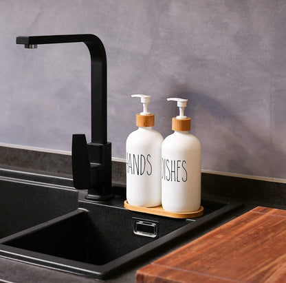 Dual Hand wash Soap dispenser