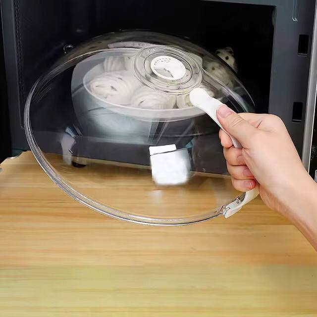 Vent microwave food cover