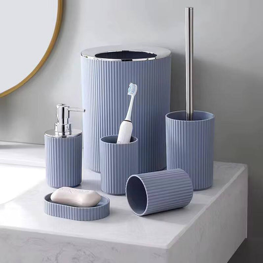 Bathroom set accessories(6pcs)