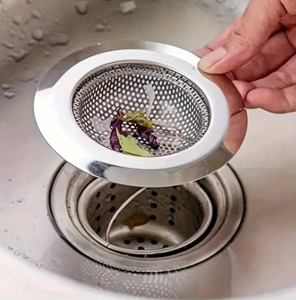 Stainless steel sink garbage strainer / Tapis Sink Size : 7.5cm Depth : 2.5cm