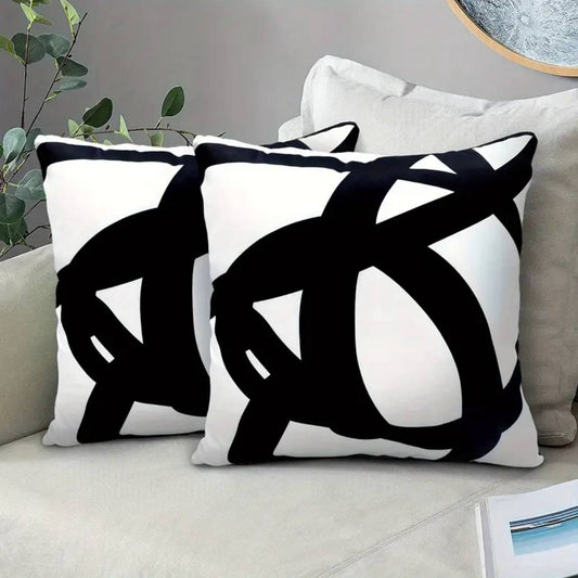 Abstract  decorative throw pillow covers