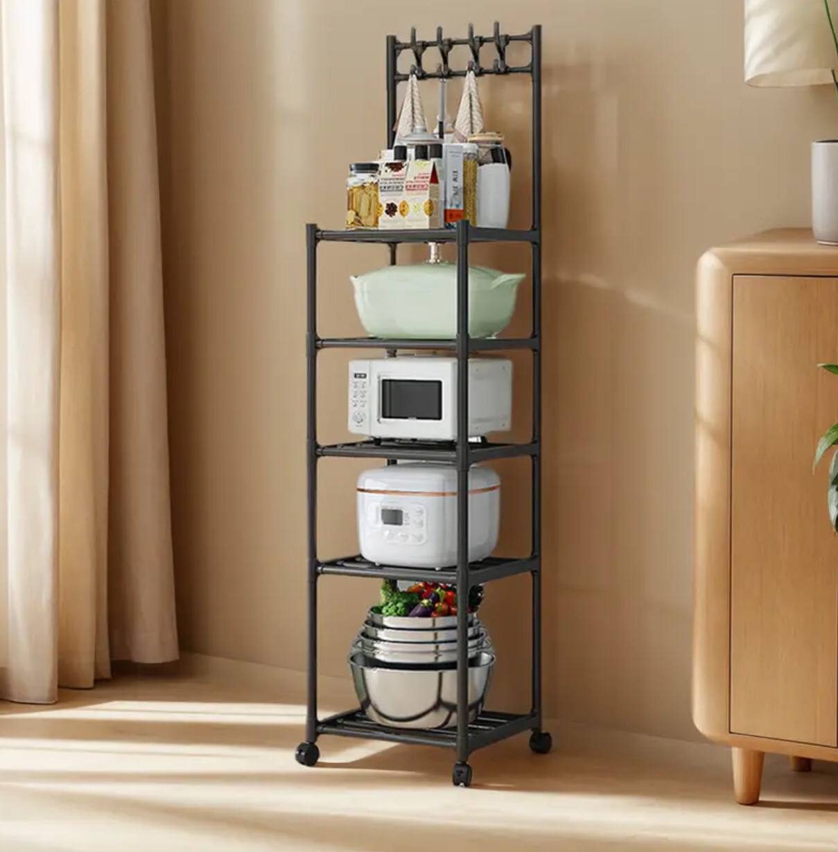 5 layers multipurpose storage rack