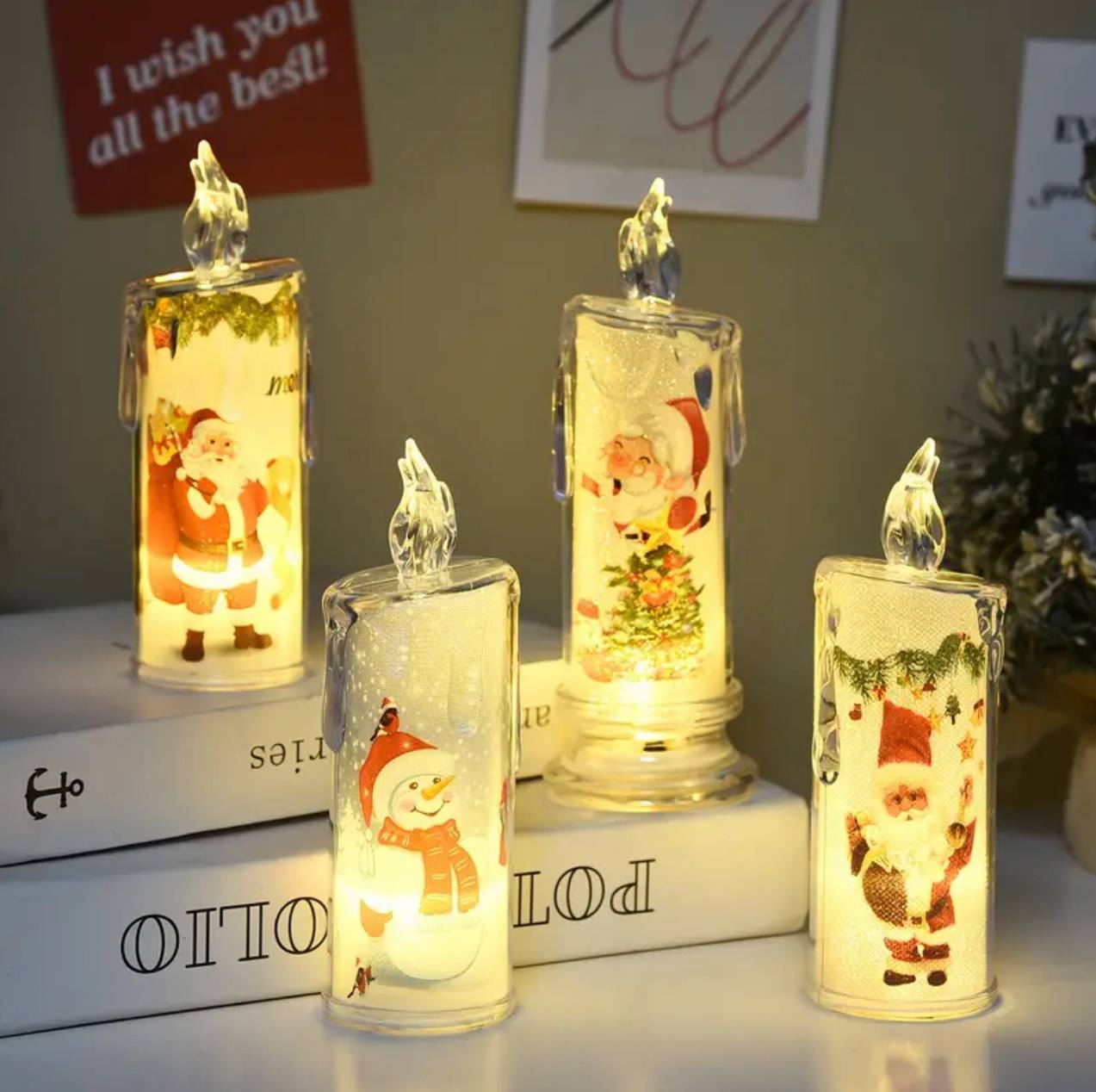 2025 Flameless Electronic Candle