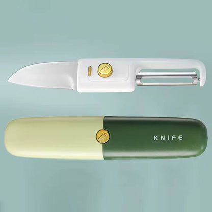SY-165 ; 3 function pocket fruit knife & peeler