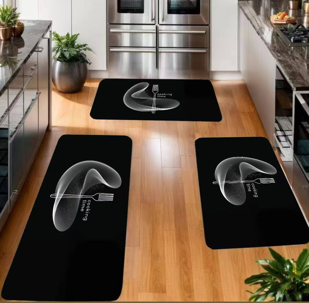 3pcs sets kitchen rubbermats